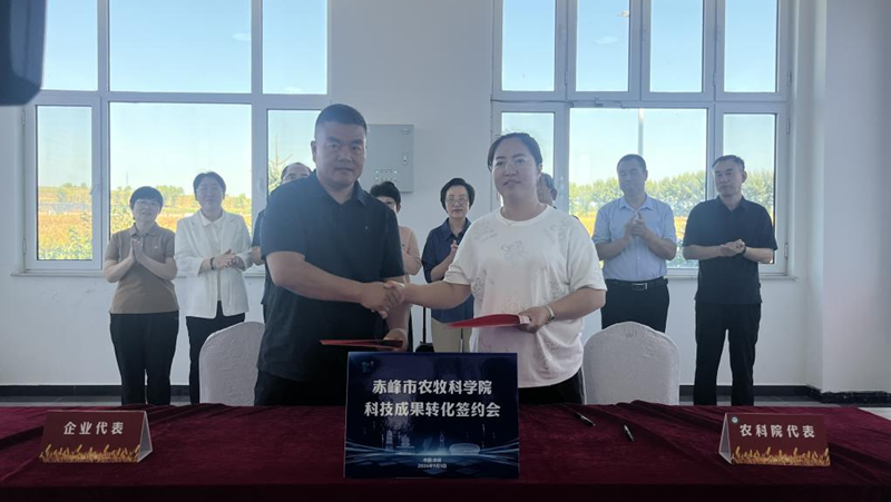 成果转化签约会现场