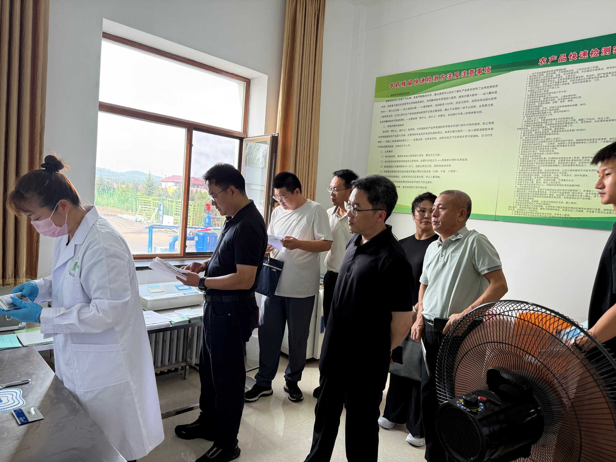 自治区农牧厅到兴安盟开展农畜产品质量安全监管工作调研