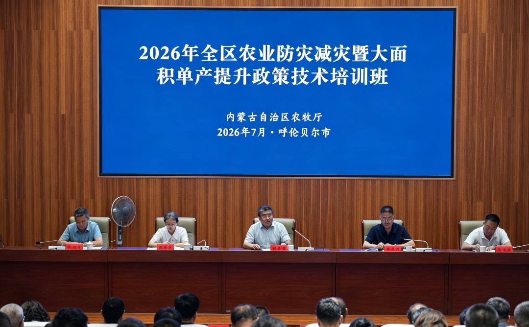 全区农业防灾减灾暨大面积单产提升政策技术培训班在呼伦贝尔扎兰屯市举办