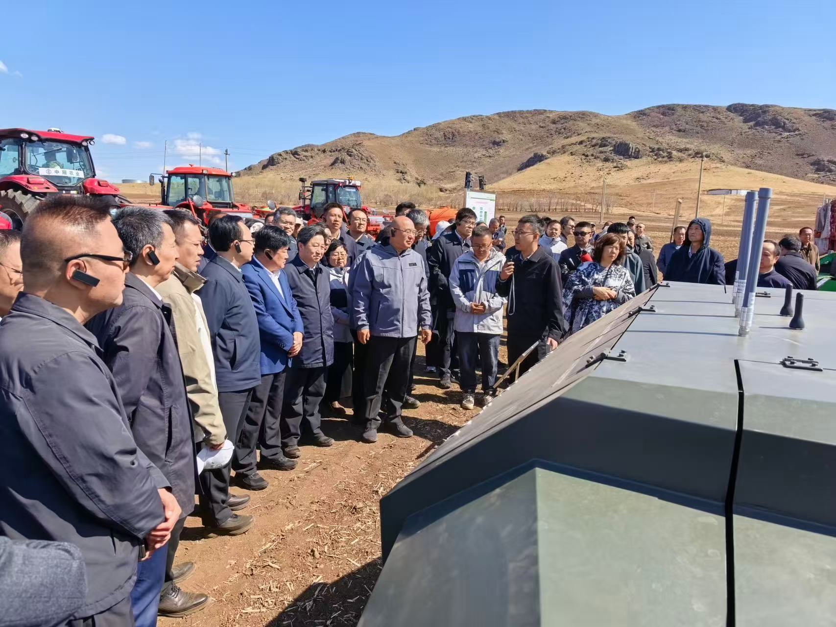 全国粮油作物大面积单产提升现场推进会在内蒙古兴安盟成功召开